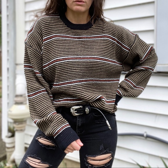 Vintage Sweaters - Vintage Grandpa Sweater